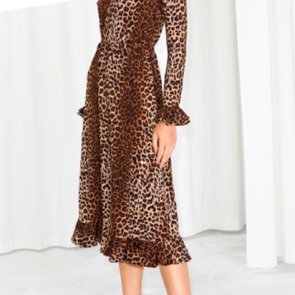 PARIS Atelier & Other Stories Cheetah print dress